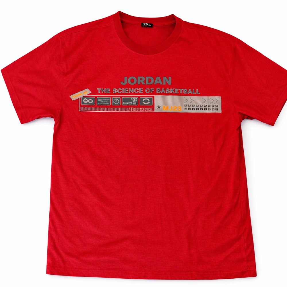 Jordan “Science of Basketball” Tee Red 2XL